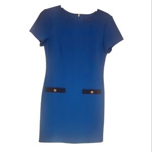 TOMMY HILFIGER SS Blue DRESS SIZE 4